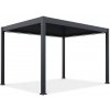 Gutroof ELEGANCE AUTOMATIC + LED osvetlenie hliníková pergola 3 x 4 m antracit