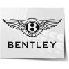 Sablio Plagát Bentley na bielej - 90x60 cm