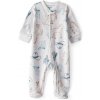 CARTER'S Overal na zips fleece Sleep & Play grey Cowboy chlapec 3m/vel.62