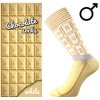 Lonka Chocolate Unisex trendy ponožky BM000002210200100015 White pánske 42-45 (28-30)