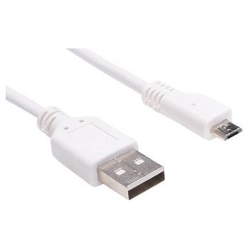 Sandberg 440-33 Micro USB synchronizačný a napájací, 1m, bílý