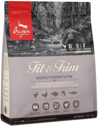 Orijen Fit & Trim Cat hydina vajcia ryby 1,8 kg