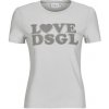 Desigual Tričká s krátkym rukávom LOVE DSGL Biela