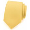 Matná kravata žltá