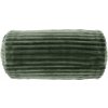Dekoratívny vankúš Dez Kord tmavozelený valec Ø 25 x 45 cm