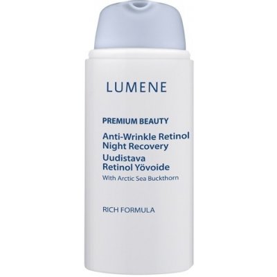 Lumene Premium Beauty omladzujúci nočný krém s retinolom 30 ml