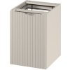 Cersanit Tirso 40 bočná spodná skrinka s košom na prádlo 40x44,6x55,1 cm Kašmír S1017-030