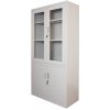 ZLKL Kancelárska kovová skriňa polopresklená Sk0080 sivá