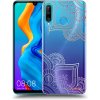 Picasee silikónový prehľadný obal pre Huawei P30 Lite - Kvetinový vzor