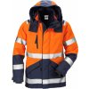 Fristads Výstražná GORE-TEX bunda 4988 GXB XXL, Fluorescenčná oranžová-Námornícka modrá
