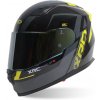 Prilba na motorku RC Pure GP 6 black/yellow fluo vel´. 2XL