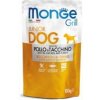 MONGE GRILL Dog PUPPY / JUNIOR Kapsička kura / morka 100g / 24bal