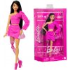 Barbie deluxe modelka - šaty s ružou