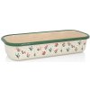 METALAC Forma na chlieb JULIE 30 x 12 x v.6,5 cm, smalt