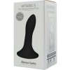Adrien Lastic Hitsens 5 - Termo-reaktív análne dildo (čierne)