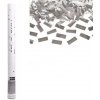 Vystreľovacie konfety strieborné, fóliové - 40 cm - Amscan
