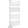 MYTHOS vykurovacie teleso 500x1130 mm, biela
