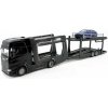 Bburago Multicar Carrier Scania 770S Black a Lamborghini Urus 1:43
