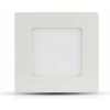 Mini LED panel štvorcový PRO 6W, 3000K, 420lm, VT-606 (V-TAC)