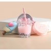 B-TOP Roztomilý prívesok na kľúče, kabelku Sušienka, Nanuk a Bubble Tea
