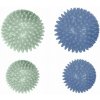 SPOKEY Sada 4x Masážne loptičky Ježko na rehabilitáciu
