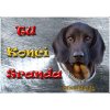 Pozorpes.sk, výstražná tabuľka (Bavorský farbiar)