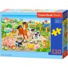 Castorland Puzzle Na farme 120 dielikov
