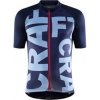 Cyklodres CRAFT ADV Endur Graphic tmavě modrá se světle modrou M
