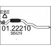 Výfukové potrubie MTS 01.22210