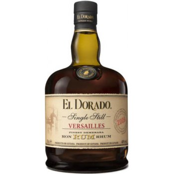 El Dorado Rum Single Still Versailles 2009 40% 0,7 l (čistá fľaša)