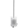 Nimco KIBO wc kefa nádobka matované sklo chróm Ki 14094CN-26