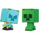 Figúrka a zvieratko Mattel Minecraft Flippin Figure Creeper + Charged Creeper