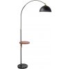 Venti Stojacia lampa so stolíkom 1xE27/60W/230V čierna VE0562 + záruka 3 roky zadarmo