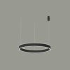 Italux PND-56215D-060RPP-BK LED závesné stropné svietidlo Brasco Up Down | 60W integrovaný LED zdroj | 2800lm | 3000+4000K