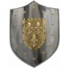Marto Nerezový erbovní štít s motivem Fleur de Lys – Francouzská lilie