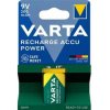 Batéria nabíjacia Varta Recharge Accu Power 1 9V (7HR9V), 200 mAh (1ks) (56722101401)