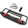 YeahRacing ALU přední nárazník vč.LED pro Traxxas TRX4, Axial SCX10
