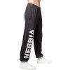 Nebbia Washed-off volné baggy tepláky s kapsami GYM BRO 373 černé - L