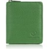 Paolo Peruzzi peňaženka z pravej kože zelená - dámska
