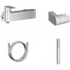 Sprchová batéria Ravak Chrome II so sprchovacím setom 150 mm chróm X07S121
