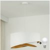 Brilagi | Brilagi - LED Luster na lanku LYRA 1xE27/15W/230V biela/zlatá | BG1743