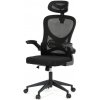 Nábytek PEGAS s.r.o. Kancelářská židle, houpací mechanismus, černá, KA-K2021 BK
