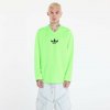 Tričko adidas Adicolor Mesh Long Sleeve Tee Signal Green/ Black XL XL
