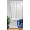 ZÁCLONA ELENA NA PÁSKE 300X150 CM BIELA