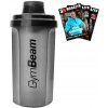 GymBeam Šejker čierny Transparent Black 700 ml - 700 ml