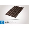 Plechová krytina Rova PROFIL 35, 1 m² RAL 8017 (hnedá) Classic