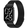 PROTEMIO 101660 SET MILANESE Kovový obal na hodinky + remienok Xiaomi Smart Band 9 Pro čierny