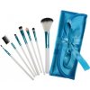 Divine cosmetics P218 sada štetcov na makeup modrá 7 ks