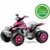 PegPerego Corral T-Rex Pink 330W štvorkolka ružová