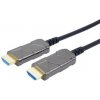 PremiumCord Ultra High Speed HDMI 2.1 optický fiber kabel 8K@60Hz,zlacené 10m kphdm21x10